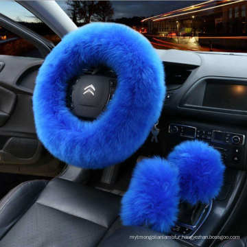 Sheepskin Steering Wheel Cover